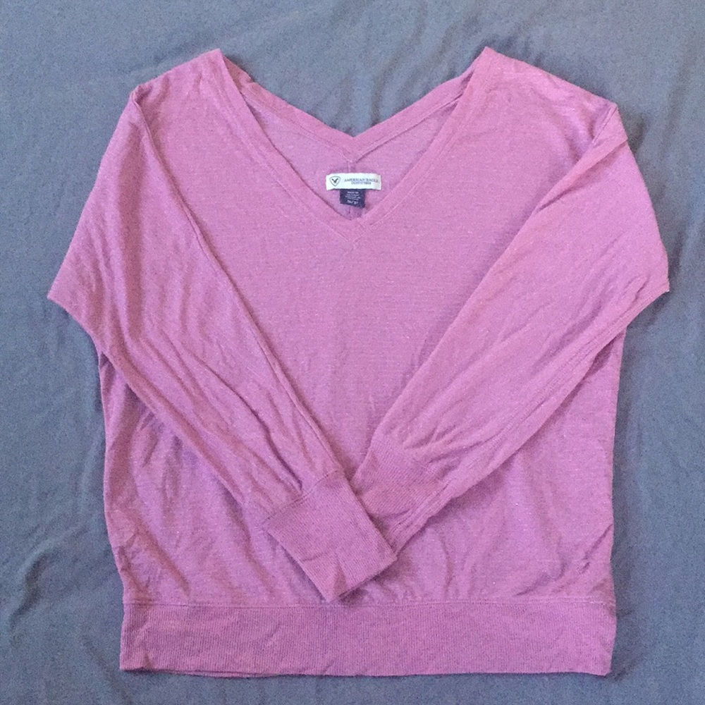 Pink Vneck shirt